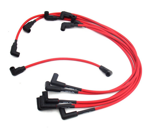 8mm Red Ignition Cable Set